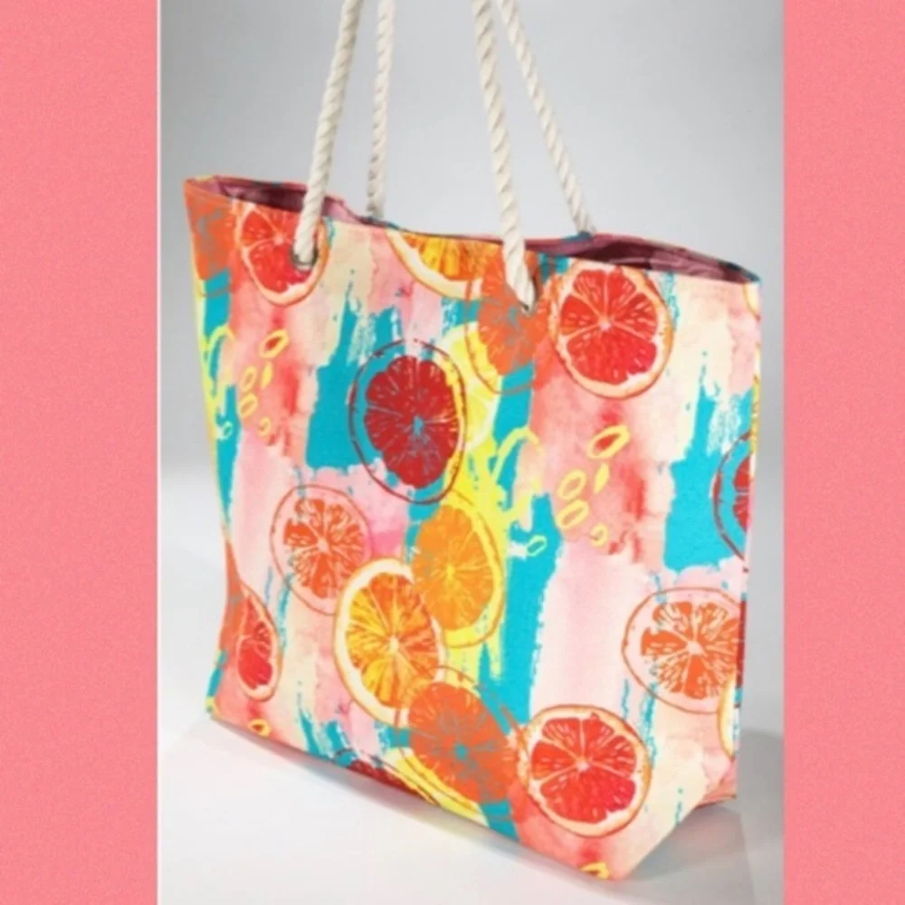 Summer Citrus Tote Bag NEW!